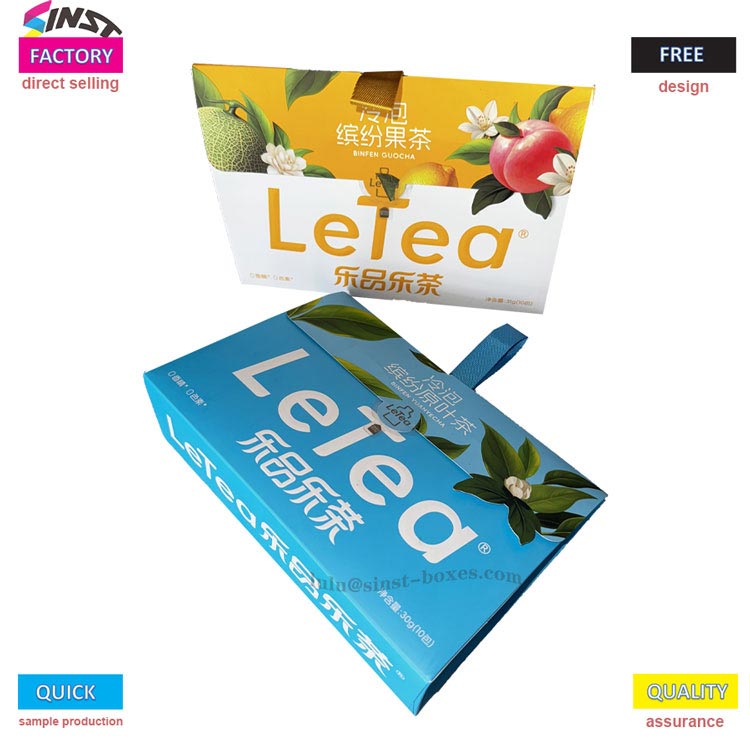 పదార్ధాల జాబితాలో కేవలం టీతో కూడిన చల్లని ఫ్రూట్ టీ కార్డ్ బాక్స్‌ను మీరు ఎప్పుడైనా చూశారా?