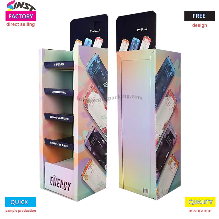 ఎనర్జీ డ్రింక్ డిస్‌ప్లే రాక్: కస్టమర్‌ల దృష్టిలో 