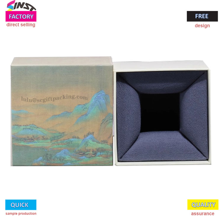 కప్ గిఫ్ట్ బాక్స్ సంస్కృతిని వివరాలలోకి ప్రింట్ చేస్తుంది