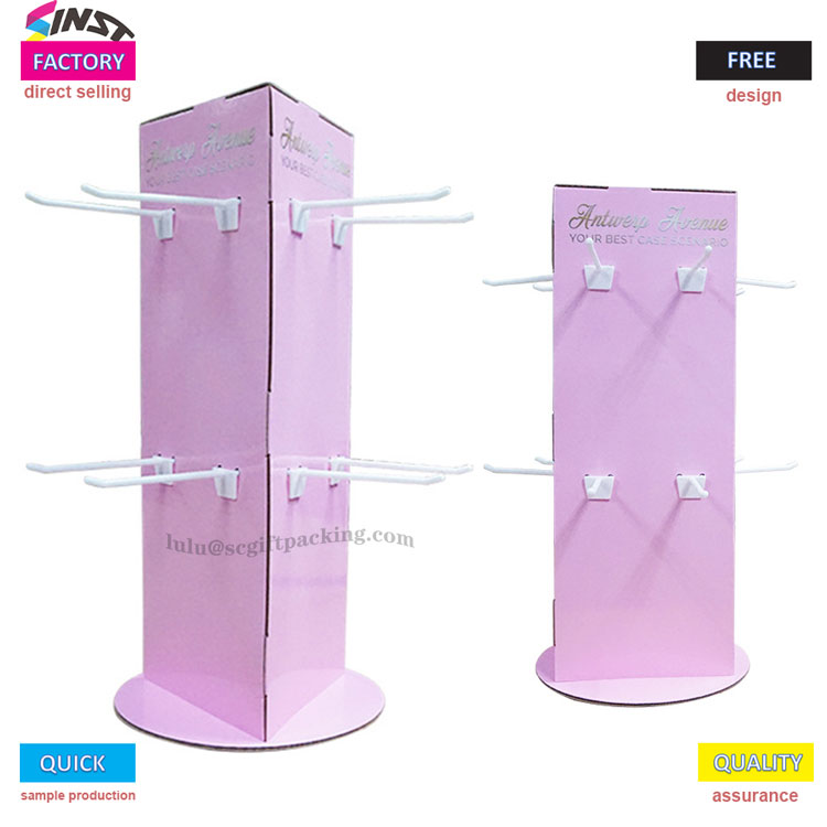 చెంచా డెస్క్‌టాప్ హుక్ డిస్‌ప్లే స్టాండ్ యొక్క చిన్న వస్తువు ప్రదర్శన 